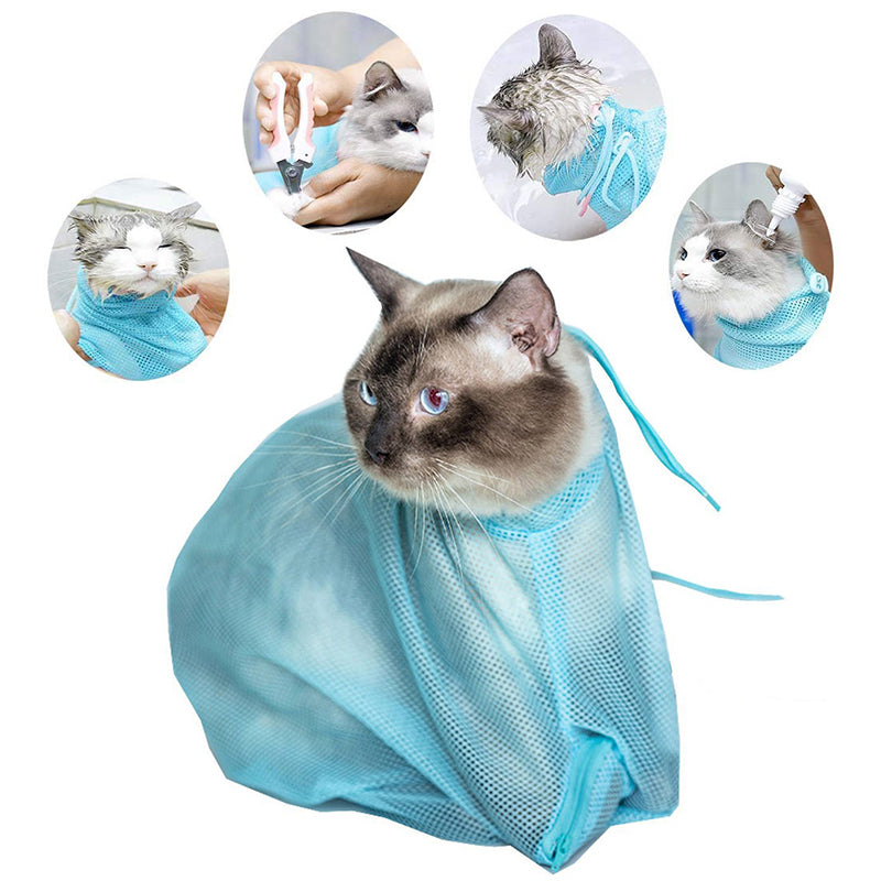 Cat Multifunctional Washing Shower, Pet Nail Trimming Bag