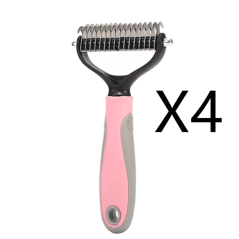 Stainless Double-sided Hair Removal Comb