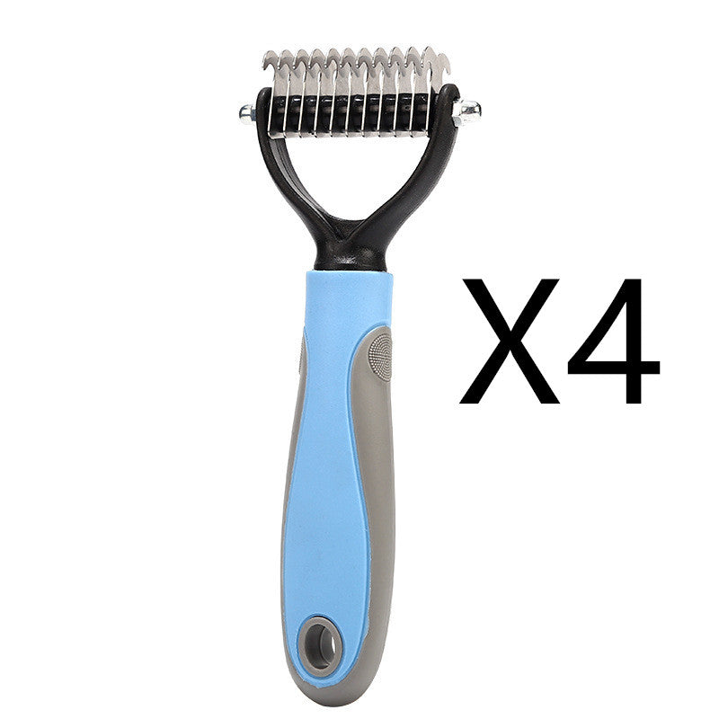 Stainless Double-sided Hair Removal Comb