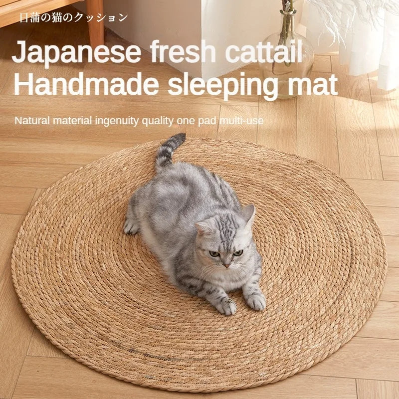 Cat handmade Summer Sleeping + Scratching Mat