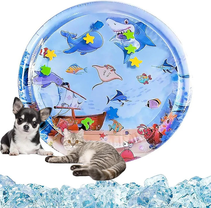 Pet Inflatable Water Play Mat