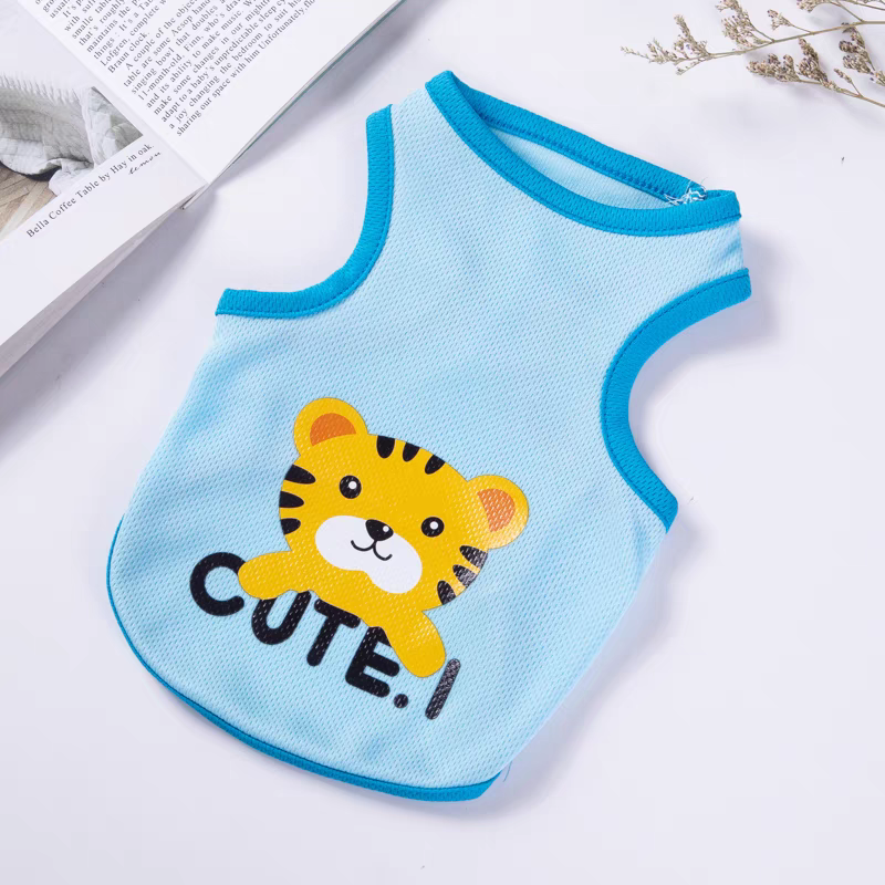 Beautiful summer cat vest