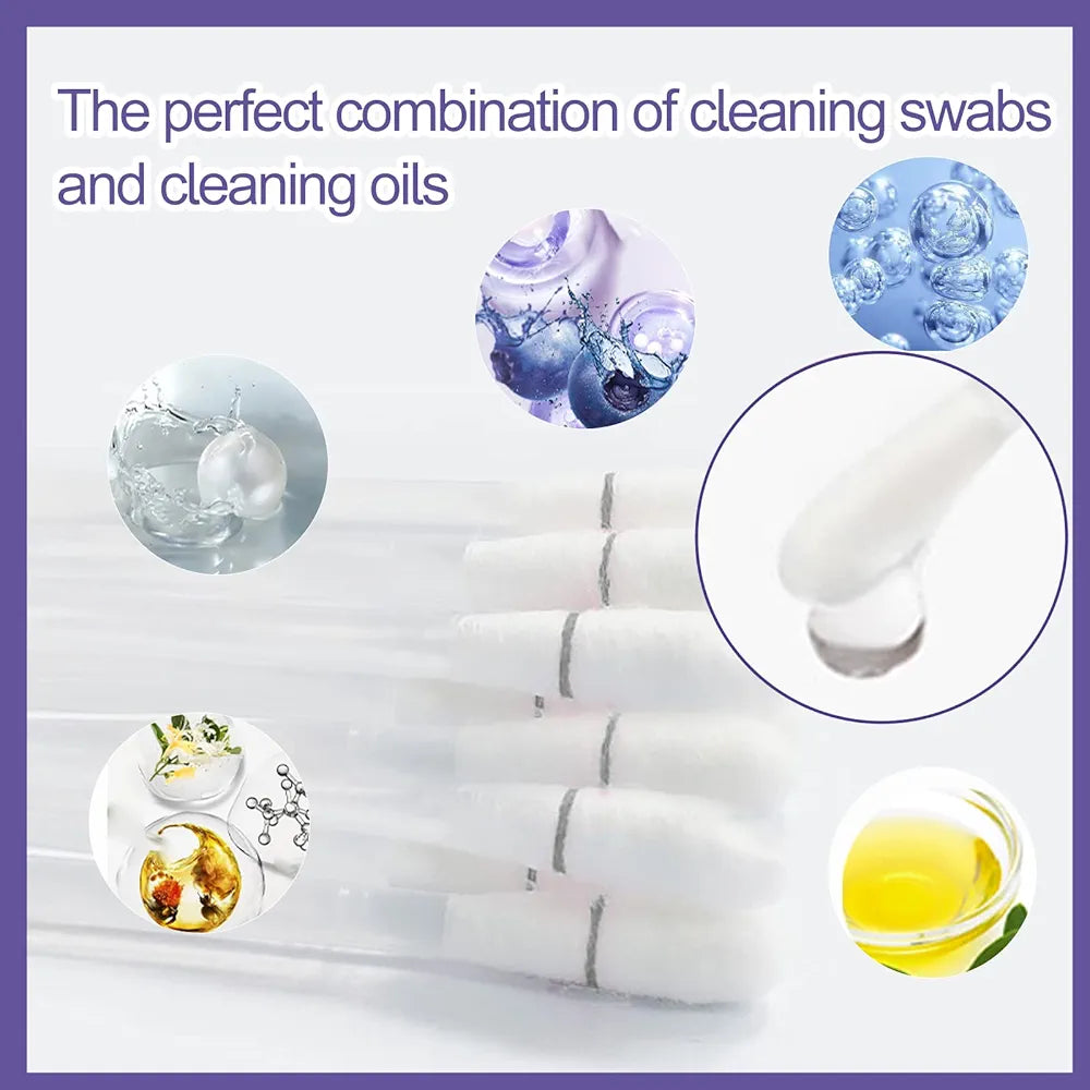 Multipurpose Ear Cleaning Cotton Swabs - 50PCS